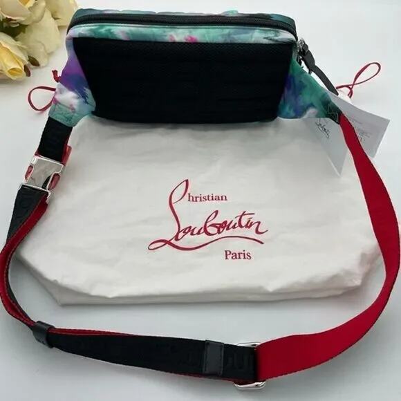 Unisex, Christian, Louboutin, loubideal adjustable belt bag made in Italy - Picture 8 of 9